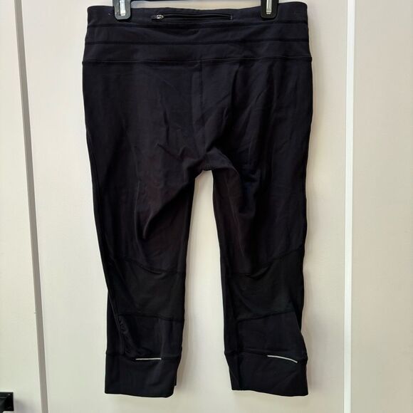 Athletic Works Pants - Athleta black 1/2 length crop legging, 2 pair womens size L